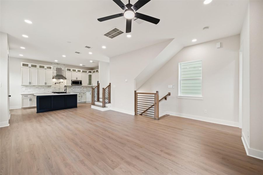 Spacious, unfurnished interior of a new home in , Houston (Image 22). Spacious, unfurnished interior of a new home in , Houston (Image 22).