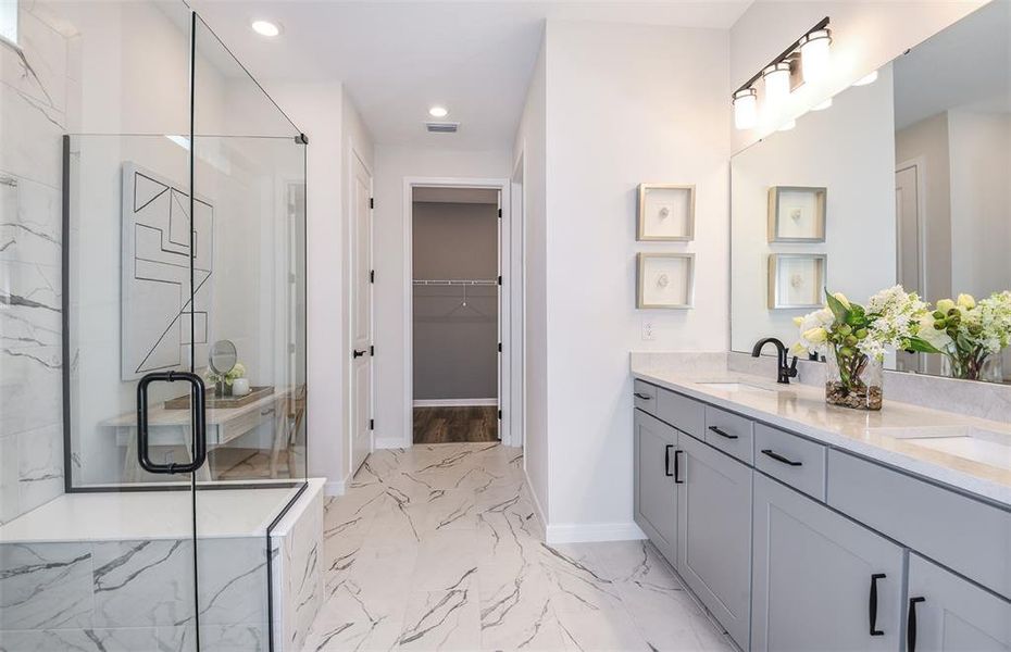 Furnished interior view inside a new home in Del Webb River Reserve, Spring Hill (Image 4). Furnished interior view inside a new home in Del Webb River Reserve, Spring Hill (Image 4).