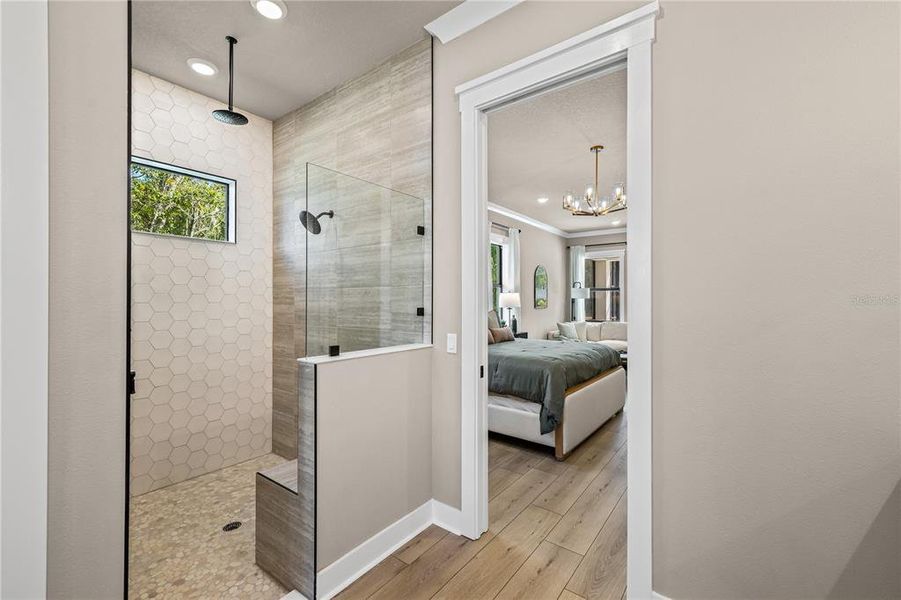 Furnished interior view inside a new home in , Tarpon Springs (Image 70). Furnished interior view inside a new home in , Tarpon Springs (Image 70).