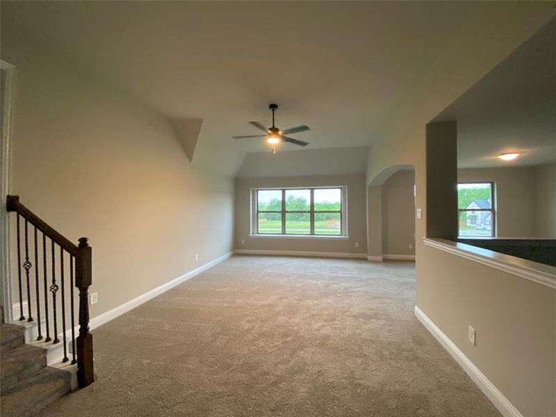 Gameroom is great for game tables or another living area
