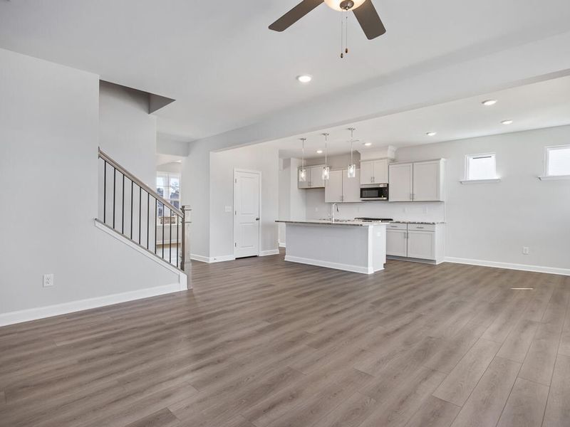 Spacious, unfurnished interior of a new home in Tobacco Road, Angier (Image 33).