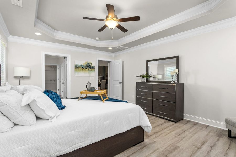 Furnished interior view inside a new home in Northborough, Colfax (Image 24).