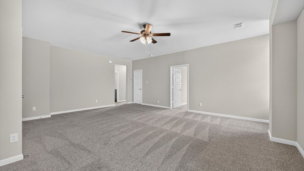 Representative unfurnished interior of a home built from the The Willow by D.R. Horton in Morningstar, Aledo (Image 31). Representative unfurnished interior of a home built from the The Willow by D.R. Horton in Morningstar, Aledo (Image 31).