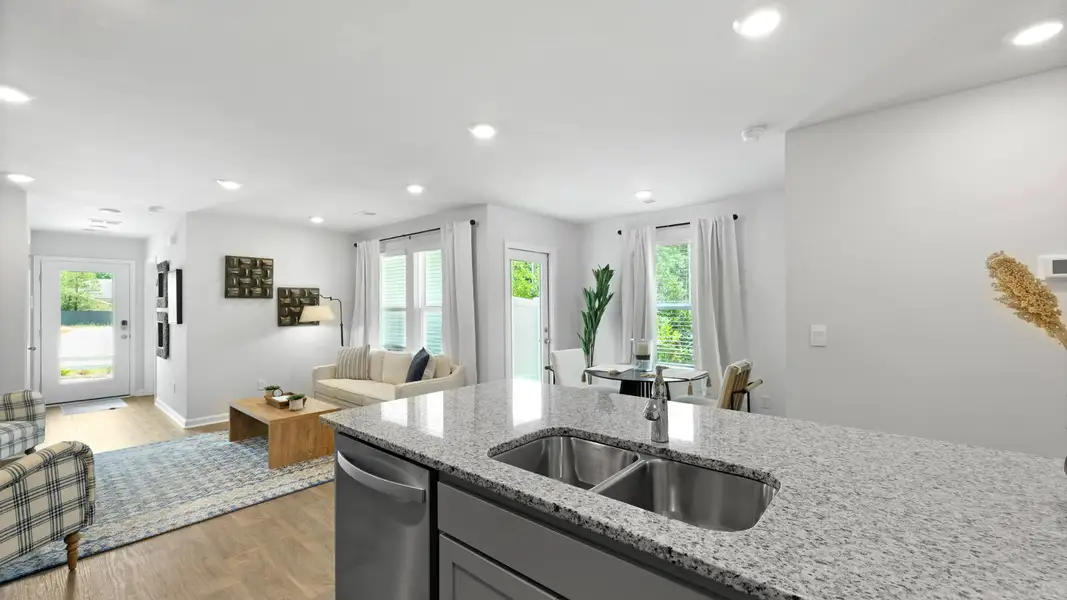 Furnished interior view inside a new home in The Timbers, Harleyville (Image 23).