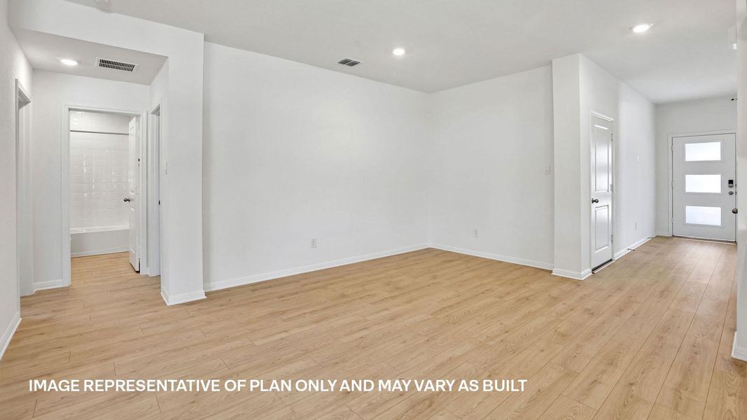 Spacious, unfurnished interior of a new home in Southgrove, Kyle (Image 31). Spacious, unfurnished interior of a new home in Southgrove, Kyle (Image 31).