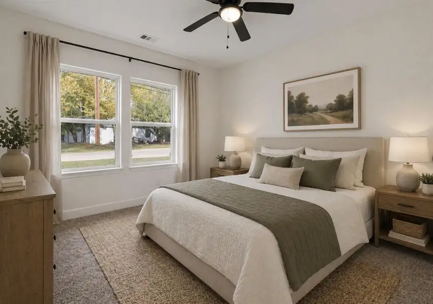 Furnished interior view inside a new home in , Gainesville (Image 14).