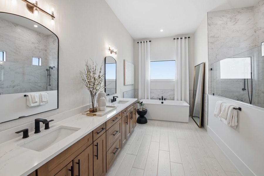 Representative furnished interior of a home built from the Oakley by DiVosta in Amara, Lake Worth (Image 26). Representative furnished interior of a home built from the Oakley by DiVosta in Amara, Lake Worth (Image 26).