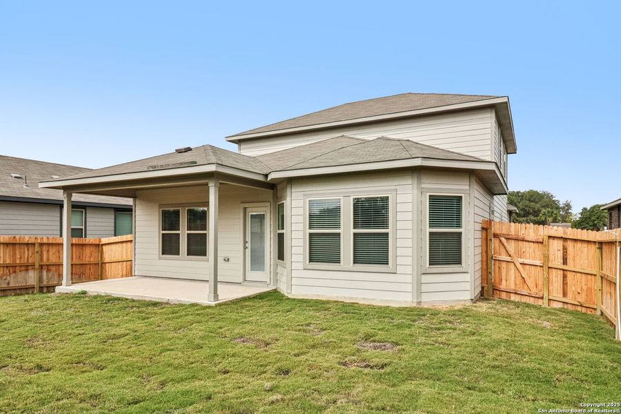 Exterior details and patio area of a home in Royal Crest, San Antonio (Image 31). Exterior details and patio area of a home in Royal Crest, San Antonio (Image 31).