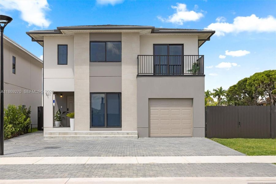 Front exterior of a new home in , Florida City, FL, highlighting curb appeal (Image 21).