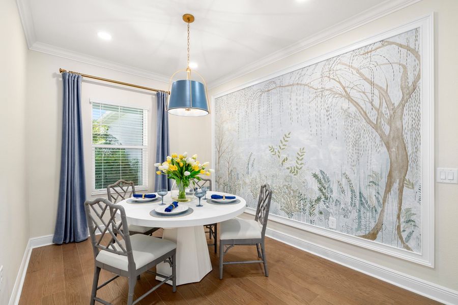 Representative furnished interior of a home built from the Liberty 4 by Neal Communities in Palmera, Venice (Image 7).