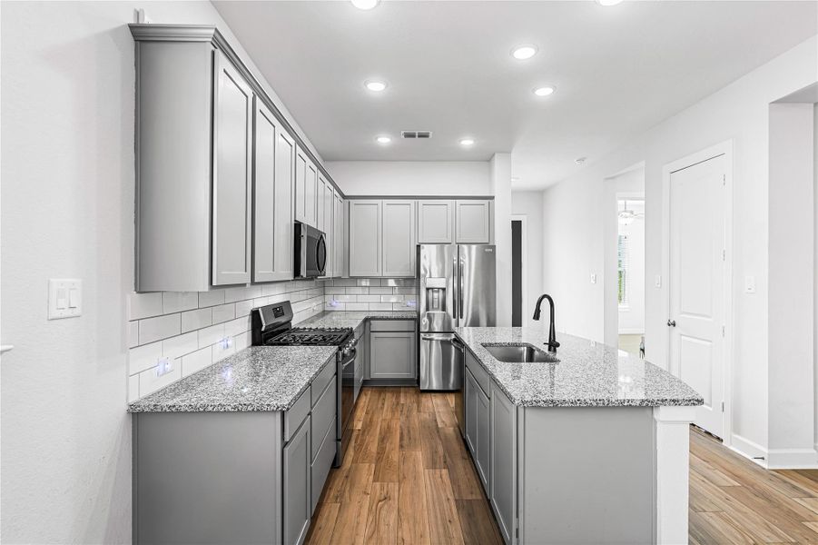 Furnished interior view inside a new home in , Humble (Image 11).