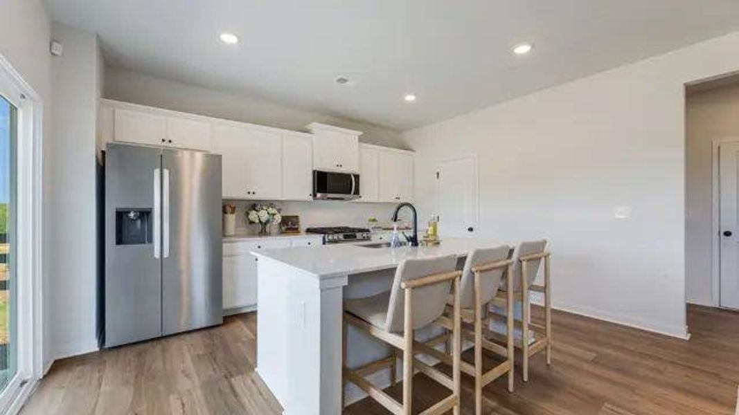Furnished interior view inside a new home in Reserve at Gum Springs, Jefferson (Image 8).