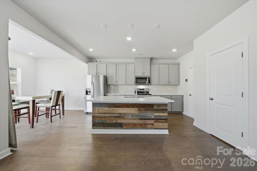 Furnished interior view inside a new home in , Conover (Image 9).