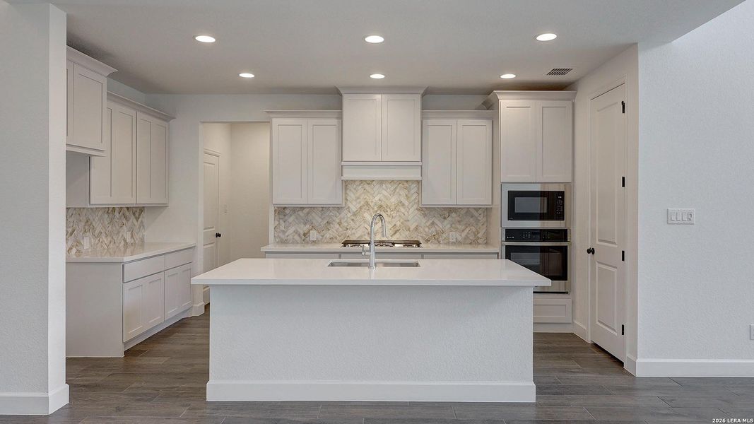 Furnished interior view inside a new home in Arcadia Ridge, San Antonio (Image 11).