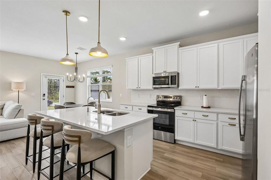 Furnished interior view inside a new home in , Winter Garden (Image 16).