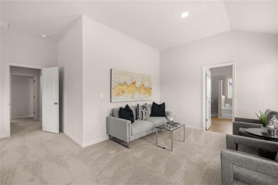 Furnished interior view inside a new home in Kingsmere Estates, Loganville (Image 9).