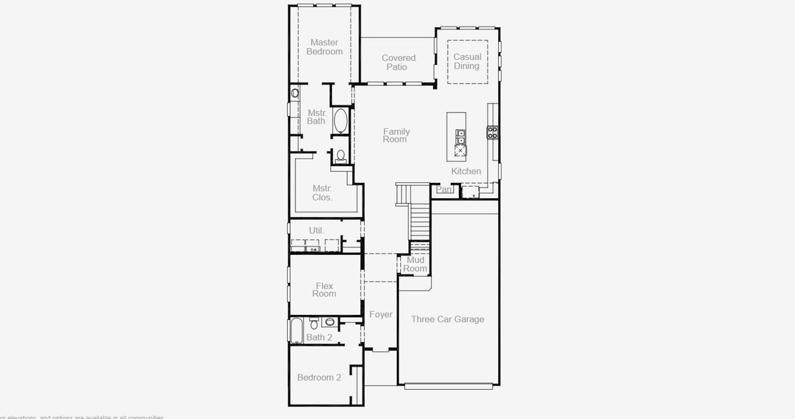 2D floor plan layout of this home in Two Step Farm, Montgomery, TX (Image 2). 2D floor plan layout of this home in Two Step Farm, Montgomery, TX (Image 2).
