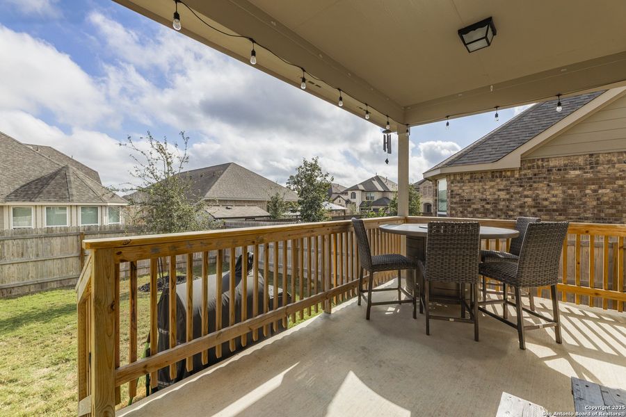 Exterior details and patio area of a home in , San Antonio (Image 28). Exterior details and patio area of a home in , San Antonio (Image 28).
