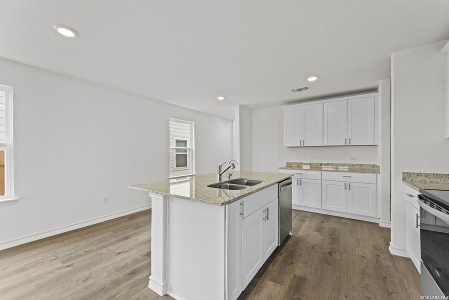 Furnished interior view inside a new home in Dove Song, Marion (Image 5).