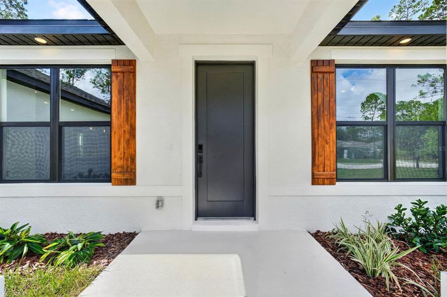 Exterior details and patio area of a home in , Palm Coast (Image 28). Exterior details and patio area of a home in , Palm Coast (Image 28).