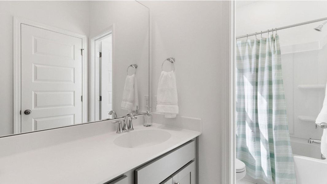 Furnished interior view inside a new home in Carnes Crossroads, Summerville (Image 12).