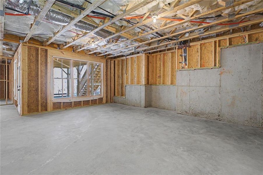 In-progress construction of a new home in Malone's Pond, Ball Ground, GA (Image 39).