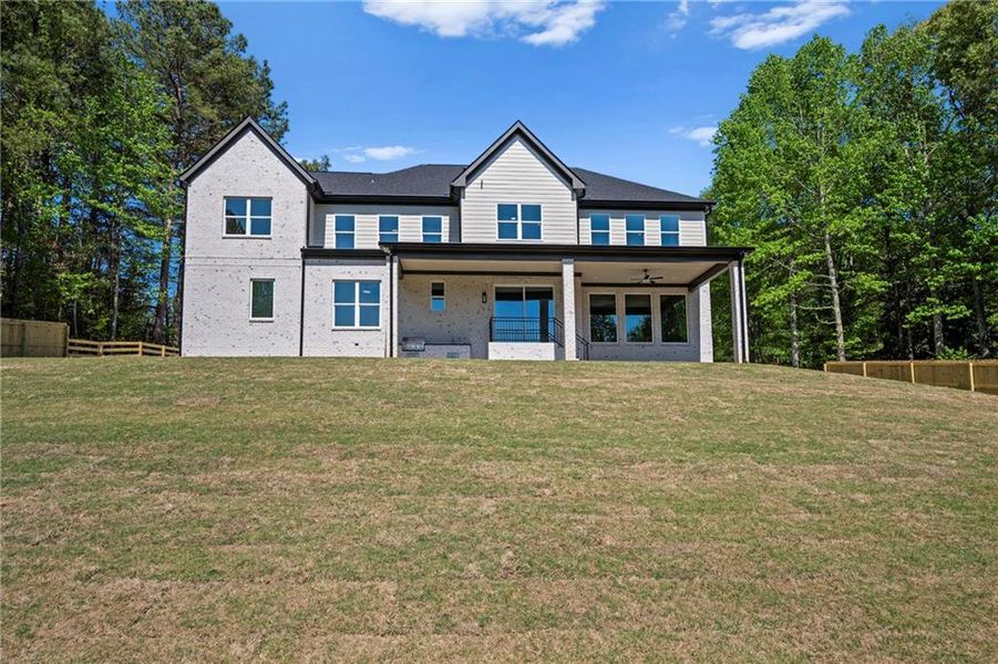 Exterior details and patio area of a home in , Lawrenceville (Image 33).