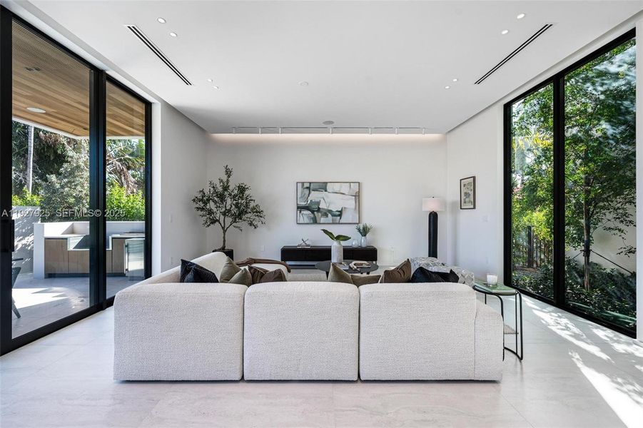 Furnished interior view inside a new home in , Surfside (Image 17). Furnished interior view inside a new home in , Surfside (Image 17).