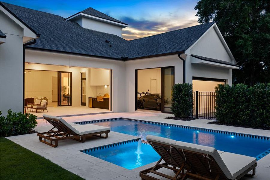Exterior details and patio area of a home in , Winter Park (Image 34). Exterior details and patio area of a home in , Winter Park (Image 34).