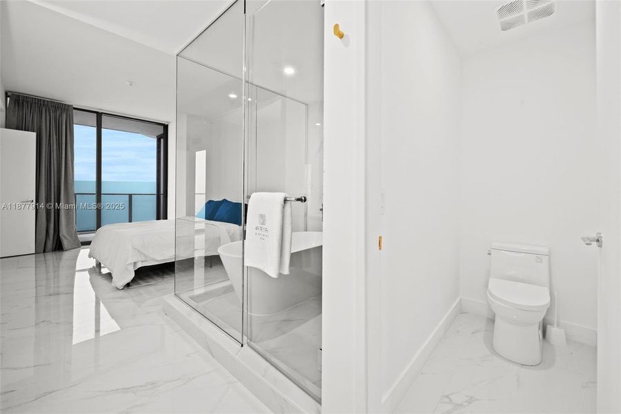 Furnished interior view inside a new home in Aria Reserve, Miami (Image 9). Furnished interior view inside a new home in Aria Reserve, Miami (Image 9).