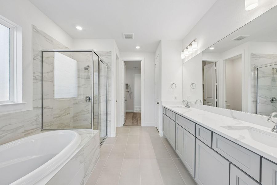 Furnished interior view inside a new home in , Magnolia (Image 8).