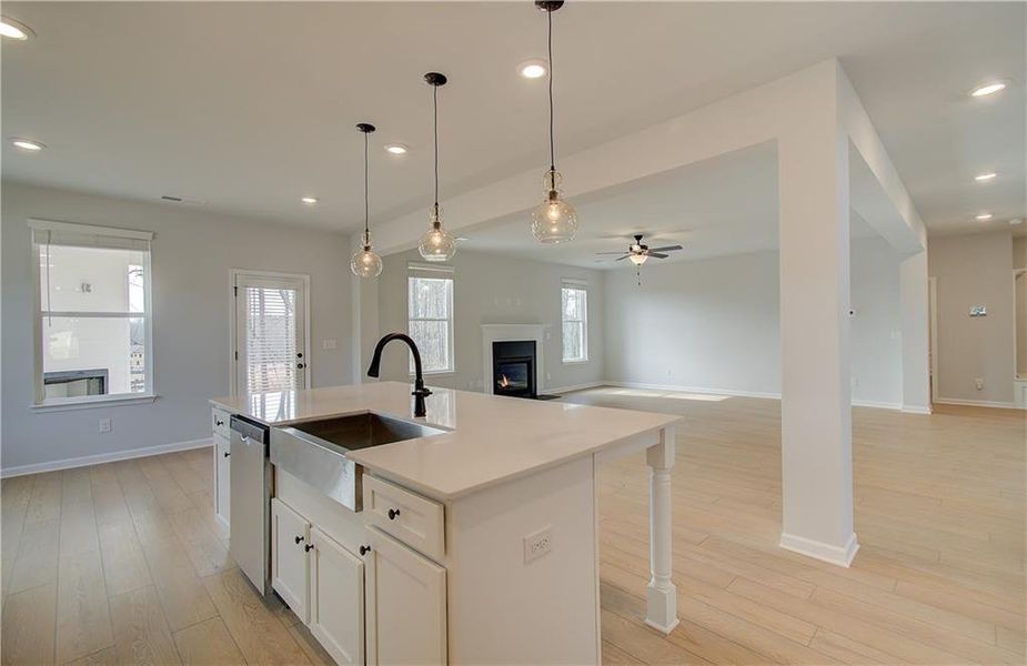 Furnished interior view inside a new home in Trinity Park, McDonough (Image 6).