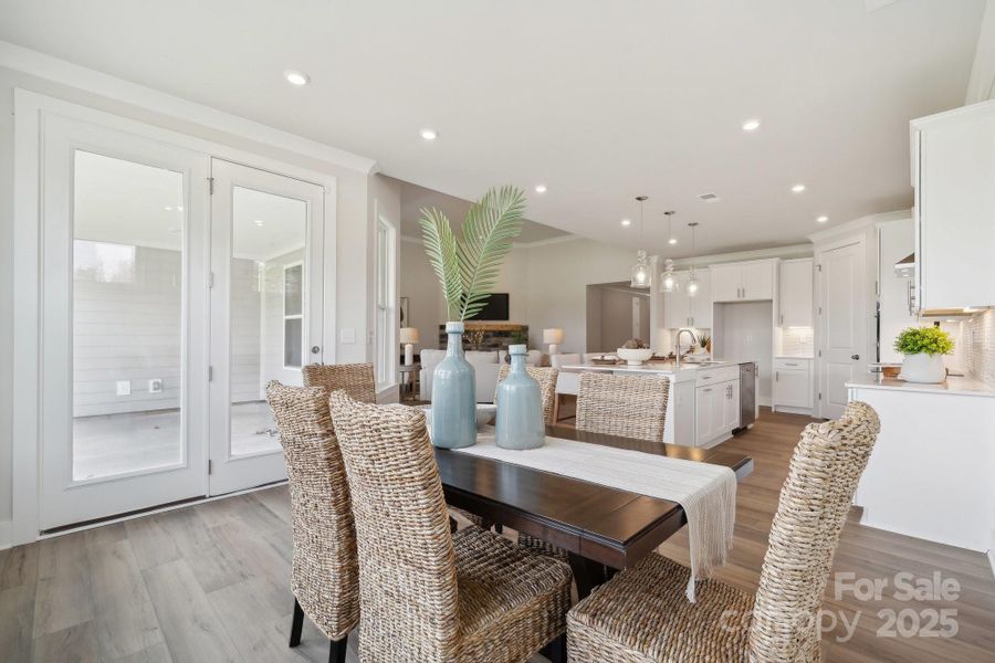 Furnished interior view inside a new home in Oakridge Farms, Mooresville (Image 11).