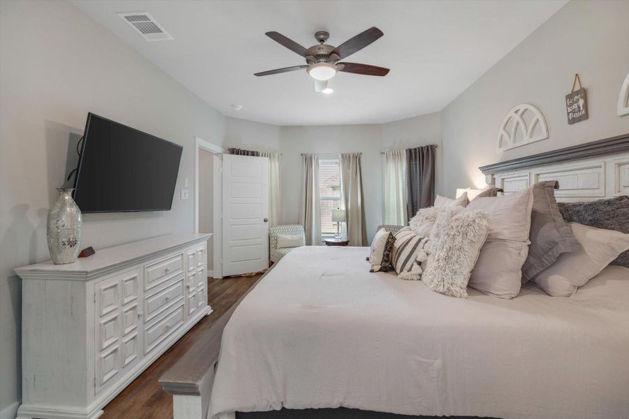 Furnished interior view inside a new home in Marvida, Cypress (Image 38).