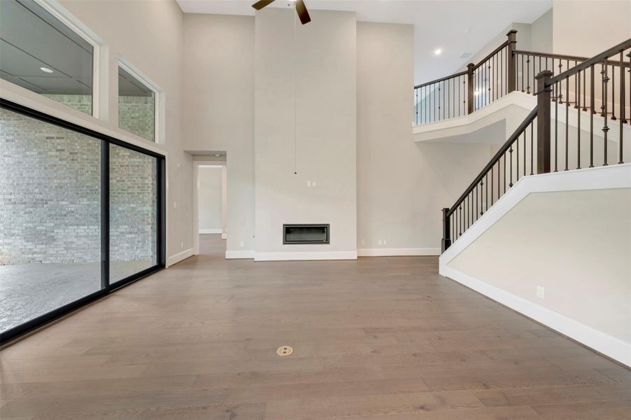Spacious, unfurnished interior of a new home in The Woodlands Hills 70’, Willis (Image 17).
