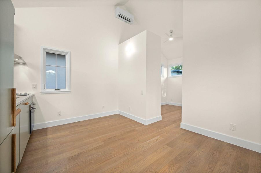 Living area in casita Living area in casita