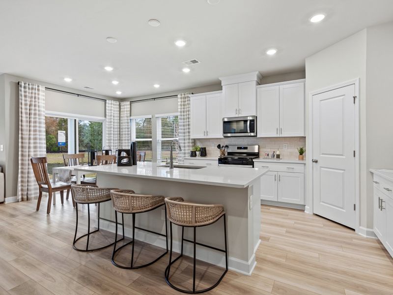 Furnished interior view inside a new home in Waterside, Longs (Image 32).