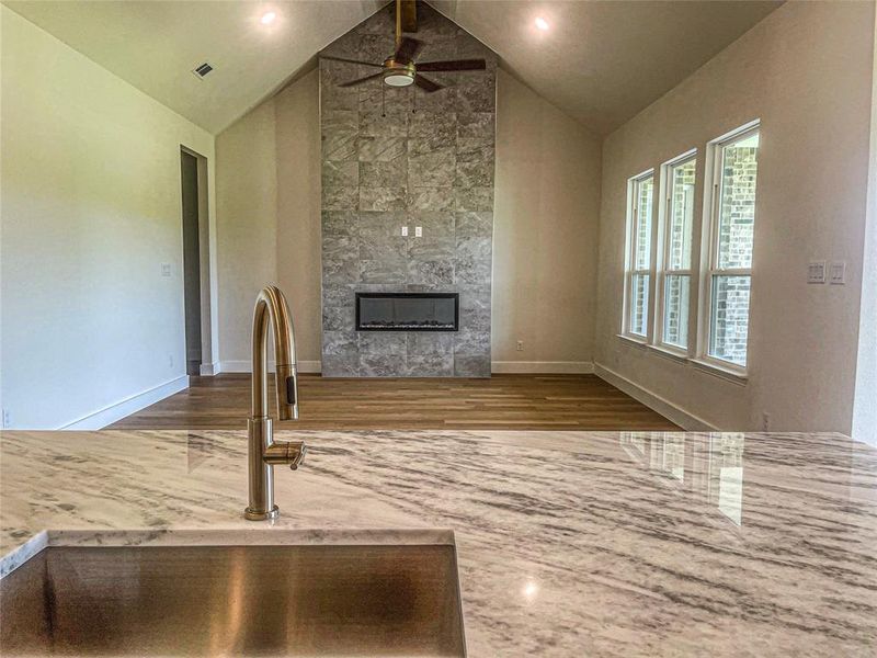 Close-up of interior finishes inside a home in Tuscan Estates, Waxahachie (Image 7).