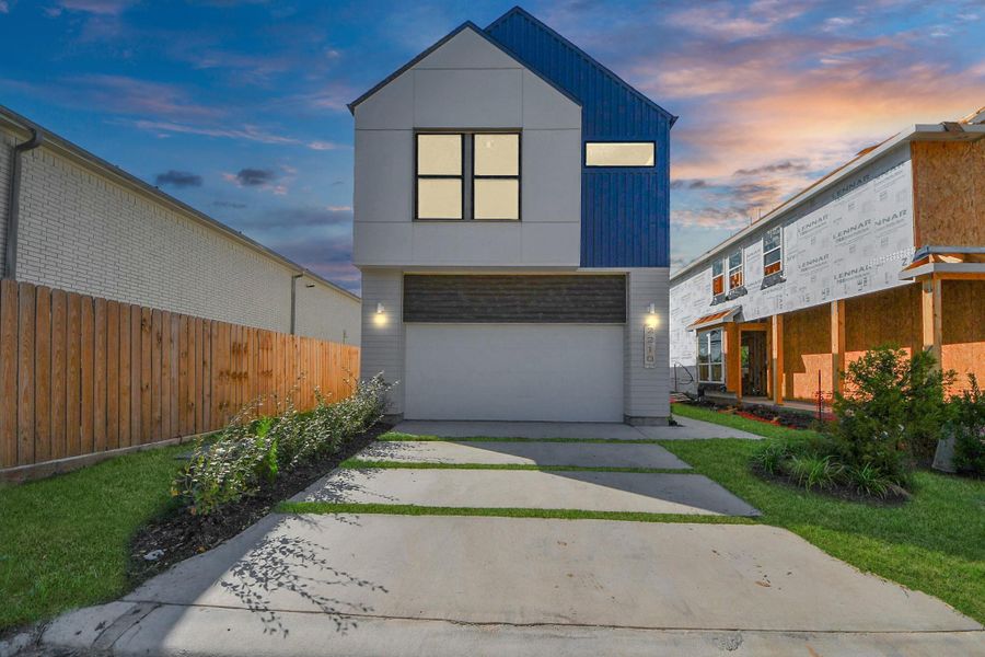 Exterior details and patio area of a home in , Houston (Image 16). Exterior details and patio area of a home in , Houston (Image 16).