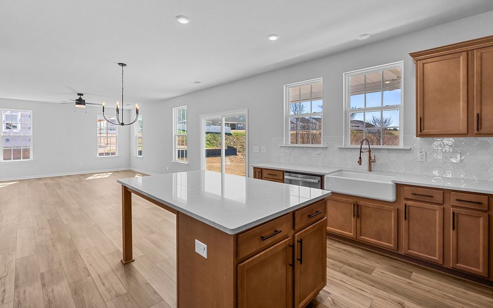 Furnished interior view inside a new home in Fieldstone, Lexington (Image 13).