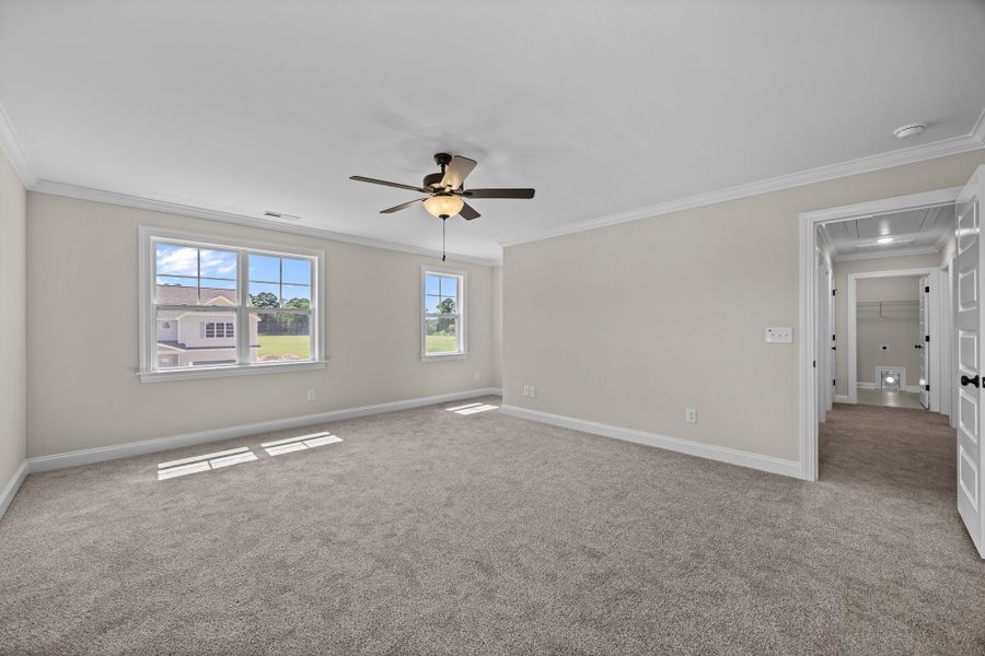 Spacious, unfurnished interior of a new home in Laurel Oaks, Greenville (Image 44). Spacious, unfurnished interior of a new home in Laurel Oaks, Greenville (Image 44).