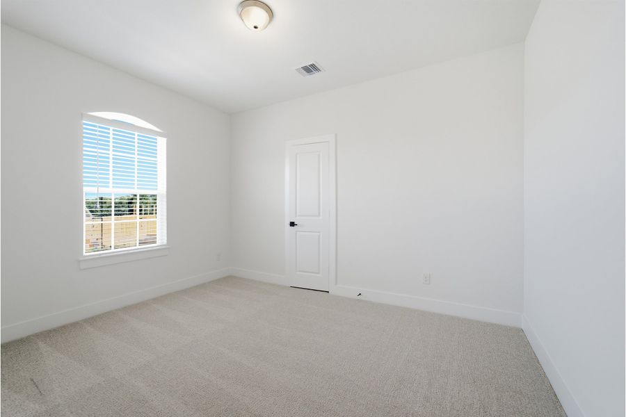 Spacious, unfurnished interior of a new home in Santa Rita Ranch, Liberty Hill (Image 53). Spacious, unfurnished interior of a new home in Santa Rita Ranch, Liberty Hill (Image 53).