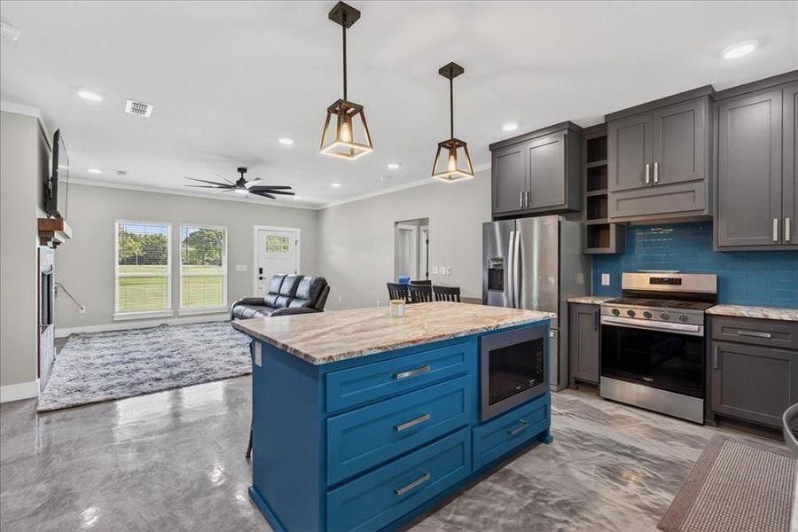 Furnished interior view inside a new home in , Athens (Image 11).