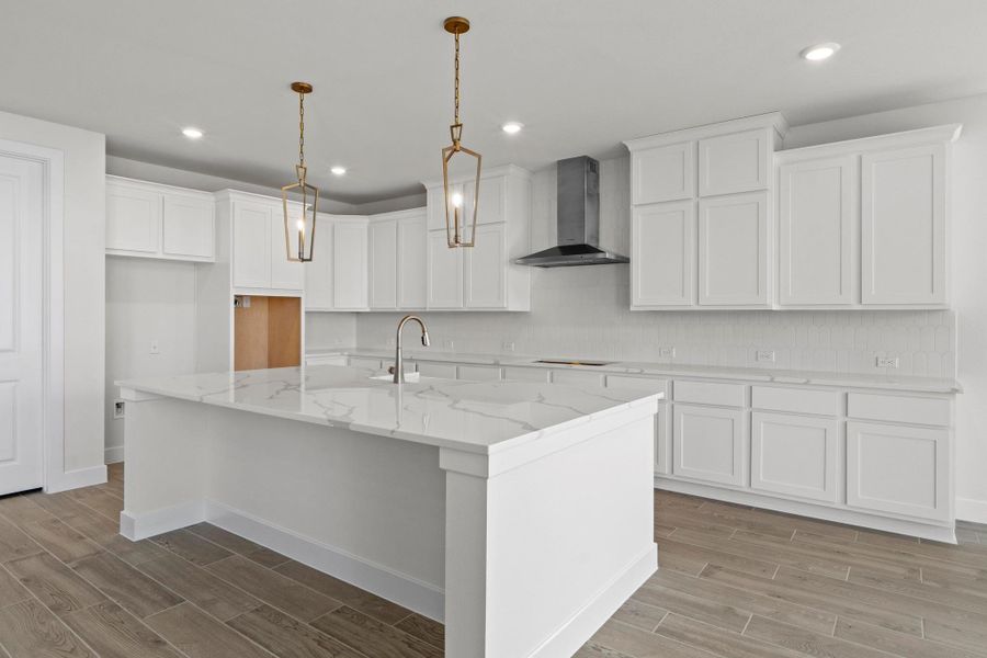 Furnished interior view inside a new home in Parmer Ranch, Georgetown (Image 5).