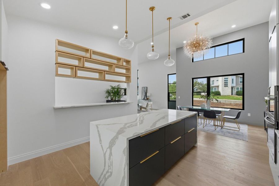 Furnished interior view inside a new home in , Austin (Image 6). Furnished interior view inside a new home in , Austin (Image 6).