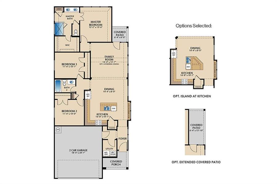 1640 Meadow Crest Floor Plan