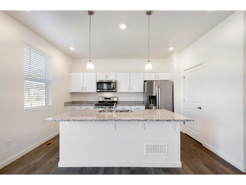 Furnished interior view inside a new home in , Greeley (Image 6). Furnished interior view inside a new home in , Greeley (Image 6).