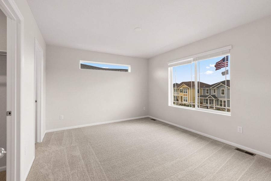 Spacious, unfurnished interior of a new home in Windler, Aurora (Image 17). Spacious, unfurnished interior of a new home in Windler, Aurora (Image 17).