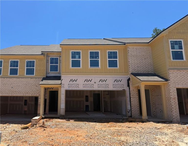 In-progress construction of a new home in Leydenview, Mableton, GA (Image 21).