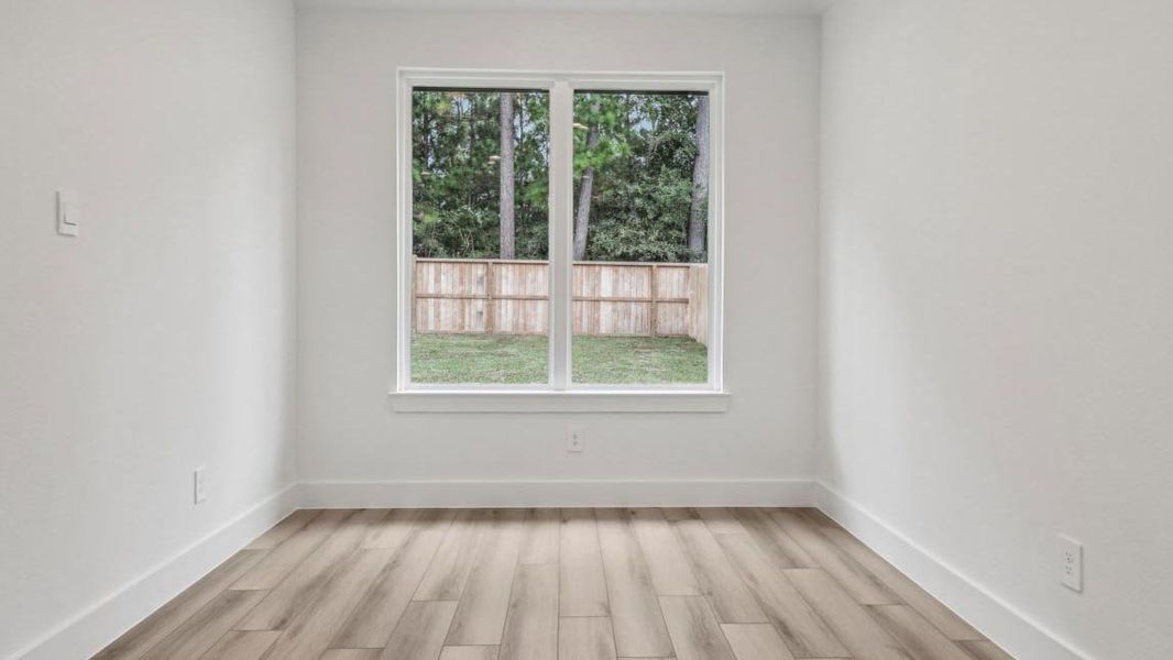 Representative unfurnished interior of a home built from the Opal by D.R. Horton in Mill Creek Estates, Magnolia (Image 20). Representative unfurnished interior of a home built from the Opal by D.R. Horton in Mill Creek Estates, Magnolia (Image 20).